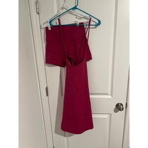 Magenta Flare Mini Active Slip Dress – Size Small